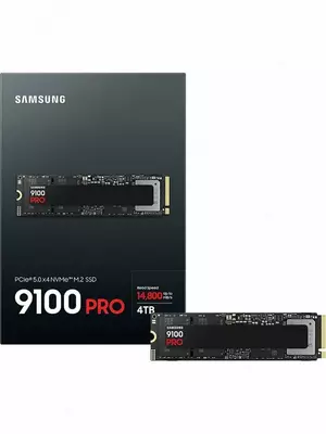 Твердотельный накопитель SSD Samsung 9100 Pro 4ТБ / M.2 2280 / PCIe 5.0 x4 / NVMe / M.2