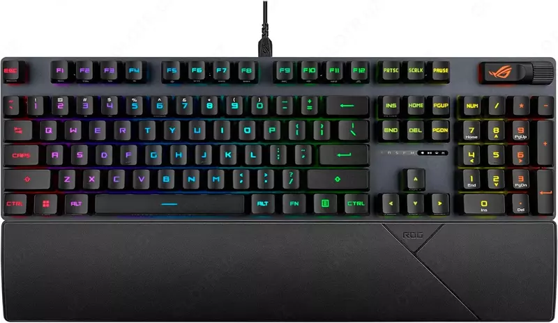 Клавиатура проводная ASUS XA12 ROG STRIX SCOPE II RX/RXRD/US/PBT