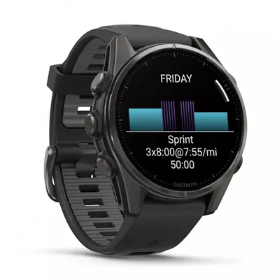 Garmin Fenix ​​8 aqlli soati – 43 mm AMOLED Sapphire