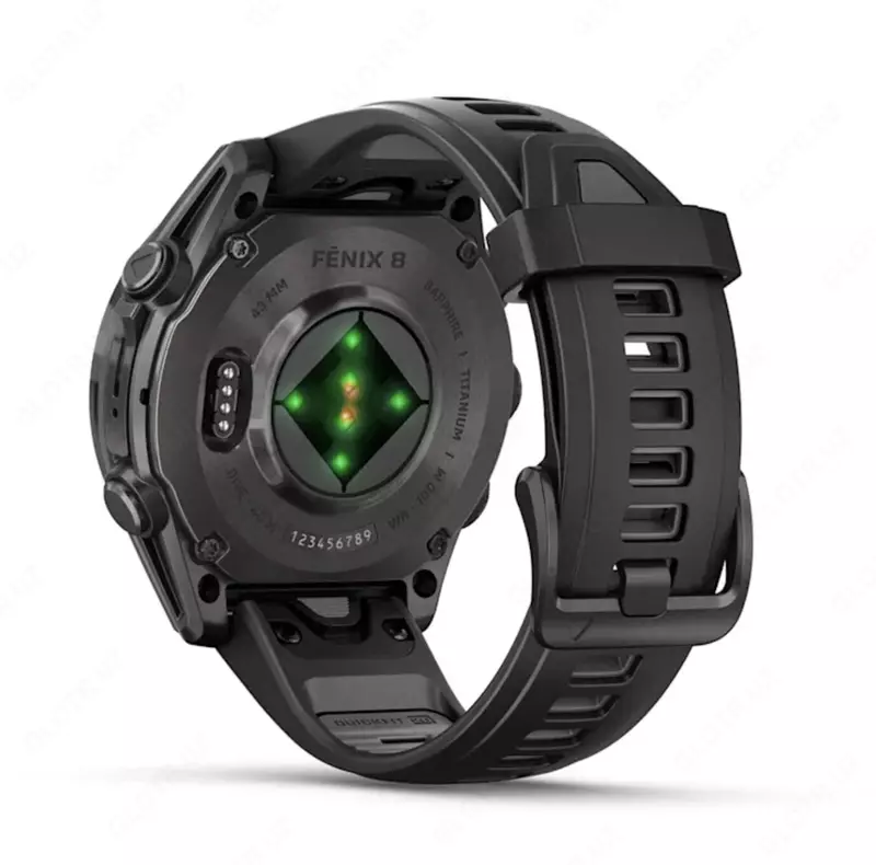 Garmin Fenix ​​8 aqlli soati – 43 mm AMOLED Sapphire
