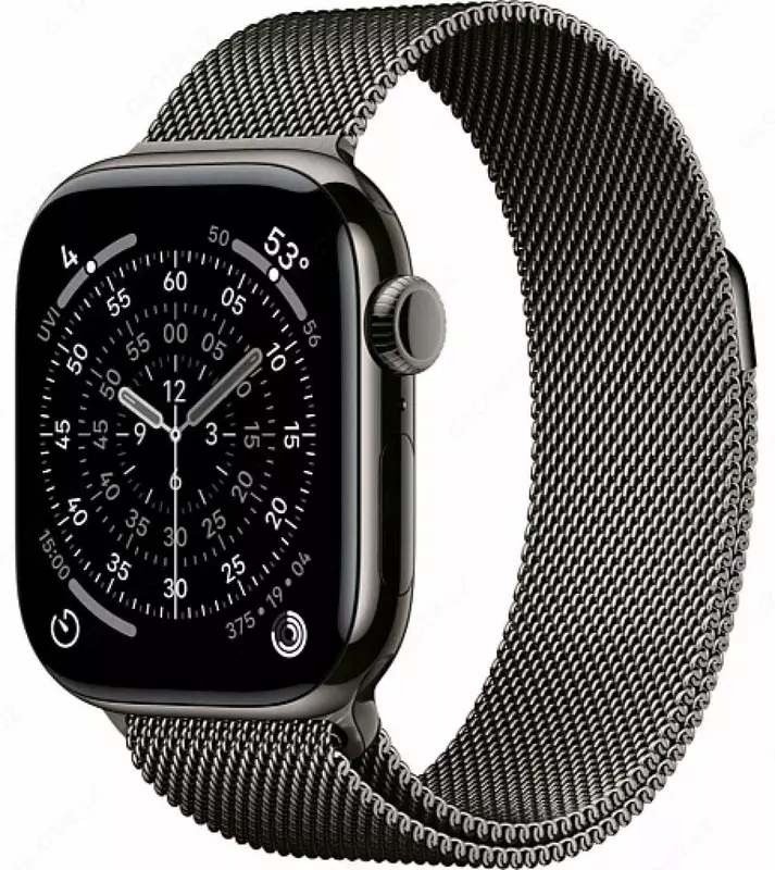 Apple Watch 11 (2025) Milanese Loop 46 мм alyuminiy sumkasi