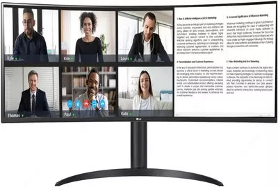 34 Монитор LG UltraWide 34WR55QC-B 3K 100HZ