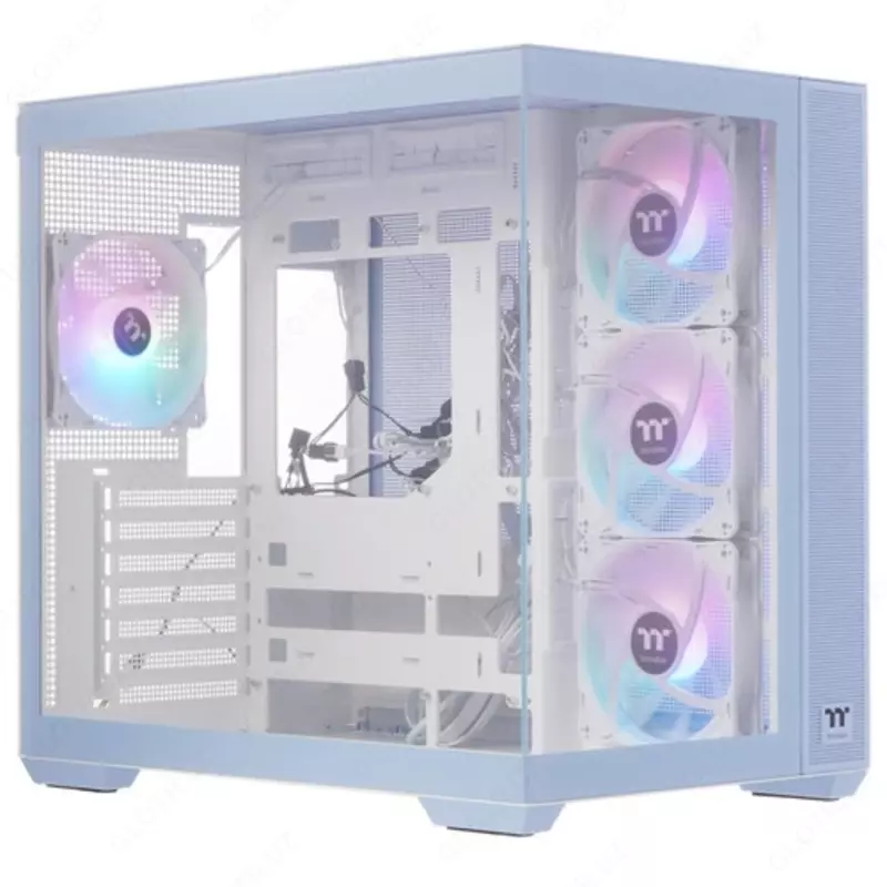  Thermaltake View 380 TG ARGB kompyuter korpusi (Matcha yashil / Gortenziya ko‘k) - 