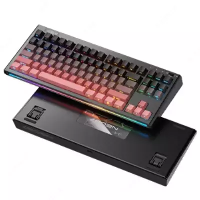 Игровая клавиатура беспроводная 1STPlayer NEO87 (Rose Nebula) Three Connecting RU