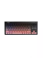 1STPlayer NEO87 simsiz klaviaturasi (Rose Nebula)  uch xil ulanish rejimi (ruscha раскладka) - 