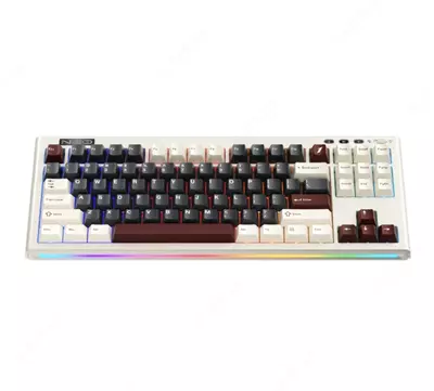 1STPlayer NEO87 (Rome) simsiz o‘yin klaviaturasi (uch xil ulanish rejimi, ruscha раскладka)
