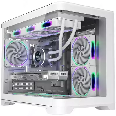 Компьютерный корпус 1STPlayer UV6 WHITE