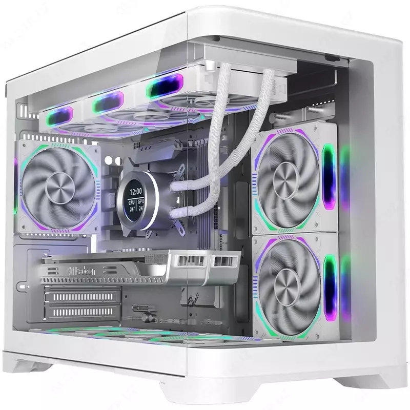 Компьютерный корпус 1STPlayer UV6 WHITE