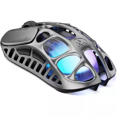 Мышь беспроводная GravaStar Mercury X Pro 8K BT/WL/USB-A RGB Black / Gray - 