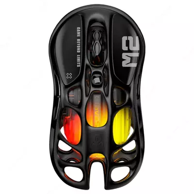 GravaStar Mercury M2 simsiz/simli USB-A RGB sichqonchasi