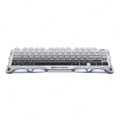   Игровая беспроводная клавиатура GravaStar Mercury K1 Black / White