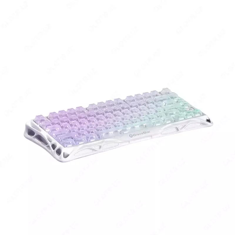  Игровая беспроводная/проводная клавиатура GravaStar Mercury K1 Lite Black / White - 