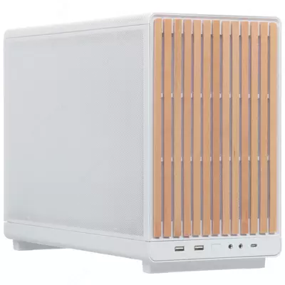 Lian Li A3-mATX Wood Edition (qora / oq) kompyuter korpusi