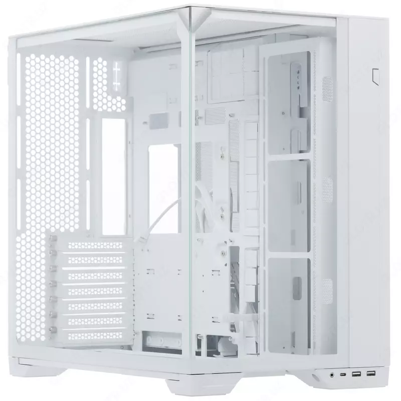 Lian Li O11 Vision Compact qora / oq rangli kompyuter korpusi