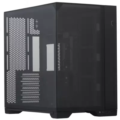   Lian Li O11 Vision Compact qora / oq rangli kompyuter korpusi