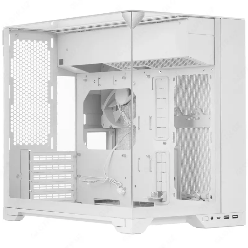 Lian Li O11 Vision-M White kompyuter korpusi