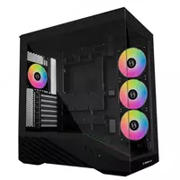 Lian Li Vector V100R kompyuter korpusi (4x120 mm RGB) qora