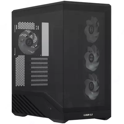   Lian Li Vector V100R kompyuter korpusi (4x120 mm RGB) qora