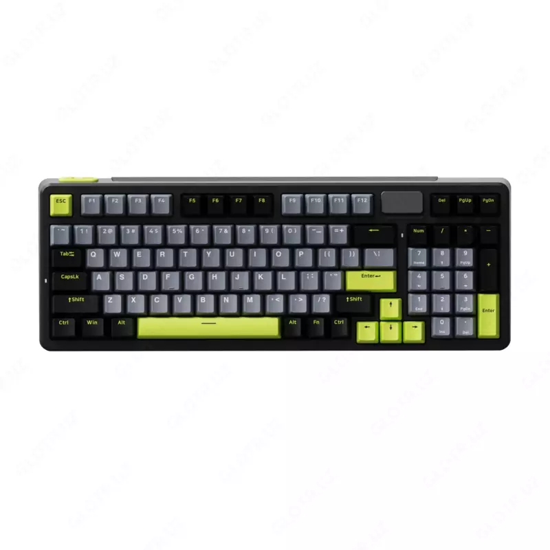 Игровая клавиатура механическая беспроводная Rapoo V700DIY-75 black grey green