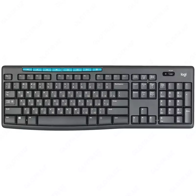 Комплект беспроводная клавиатура и мышь Logitech Wireless Combo MK275 Rus