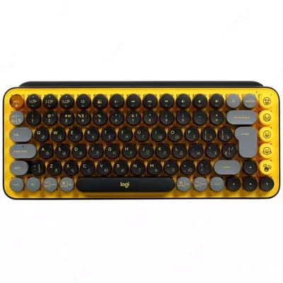 Клавиатура беспроводная Logitech POP Keys Yellow
