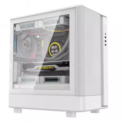 Компьютерный корпус DarkFlash DB330M MESH WHITE