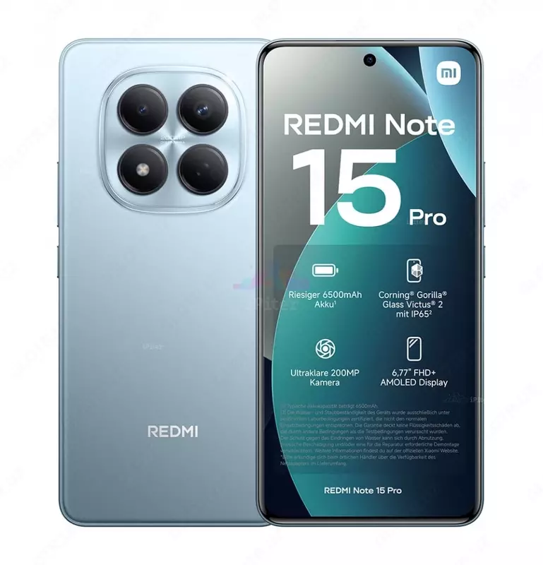 Смартфон Xiaomi Redmi Note 15 Pro 4G 12/256GB