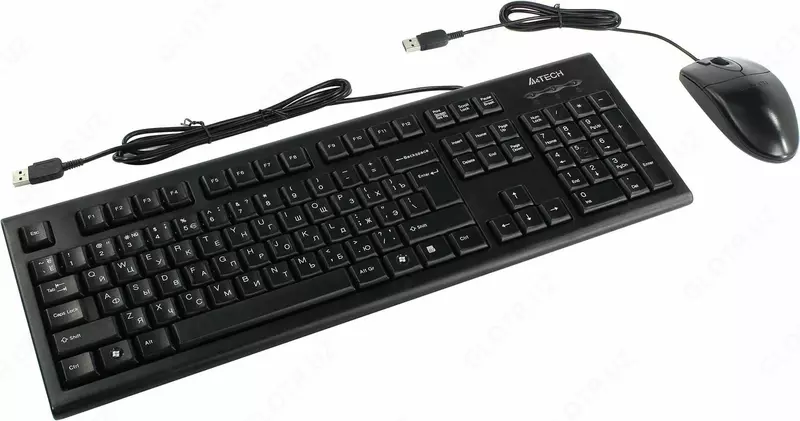 A4Tech KR-8520D simli klaviatura va sichqoncha to‘plami