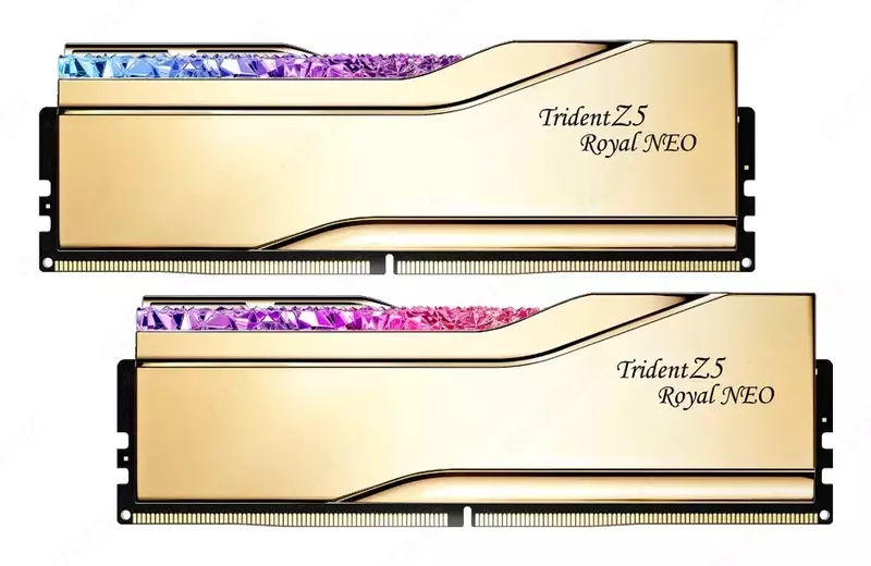 Оперативная память G.Skill Trident Z5 Royal Neo Gold 16GBx2=32GB 8000mhz