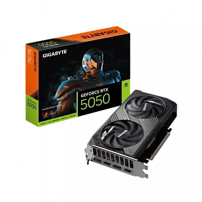 Gigabyte GeForce RTX 5050 WINDFORCE OC V2 8G (GV-N5050WF2OCV2-8GD) video kartasi