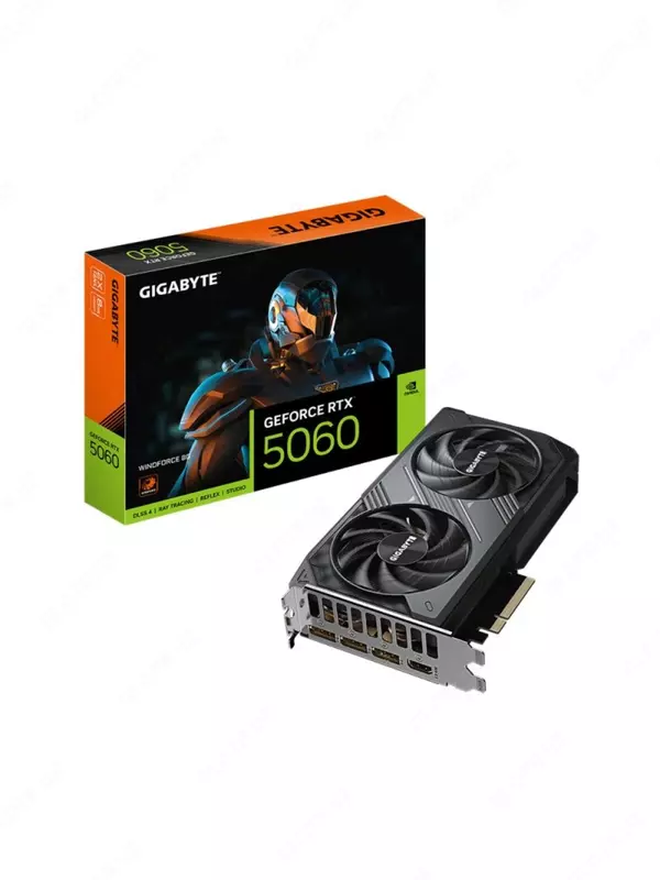Gigabyte GeForce RTX5060Ti WINDFORCE 8GB (GV-N506TWF2-8GD) video kartasi
