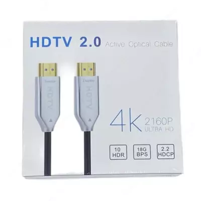 Кабель HDMI 2.0 4K Ultra HD (2160p) (Active Optical Cable) 90 метров