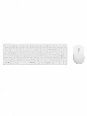 Rapoo 9350S (Black / White) simsiz klaviatura va sichqoncha to‘plami