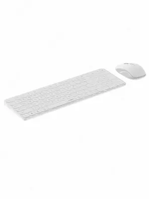Rapoo 9350S (Black / White) simsiz klaviatura va sichqoncha to‘plami