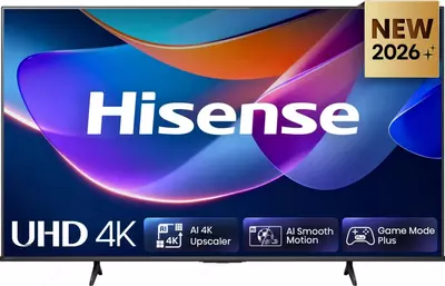 65" Телевизор Hisense 65A6S UHD SMART 4K VIDAA 60Hz (2026)