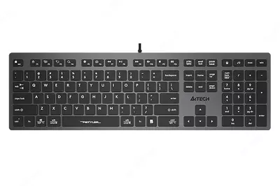 A4Tech FX50 kulrang simli klaviaturasi