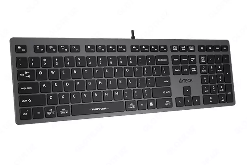 A4Tech FX50 kulrang simli klaviaturasi