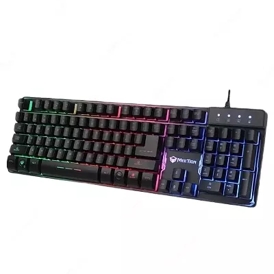 Игровая проводная клавиатура Meetion MT-K9300 Gaming Keyboard US+RU