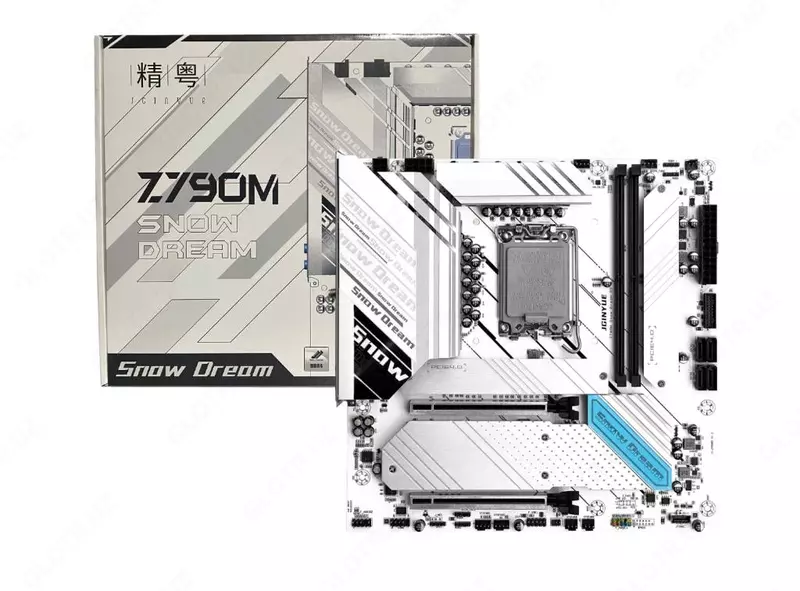 Материнская плата JGINYUE Z790M Snow Dream D5