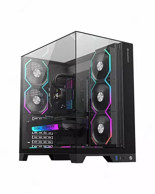 GameMax INFINITY PRO BL kompyuter korpusi