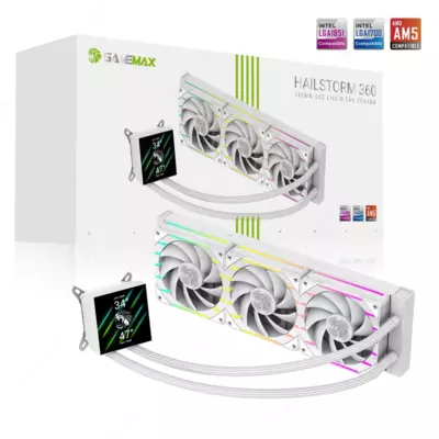 GameMax HAILSTORM 360 sovutish tizimi