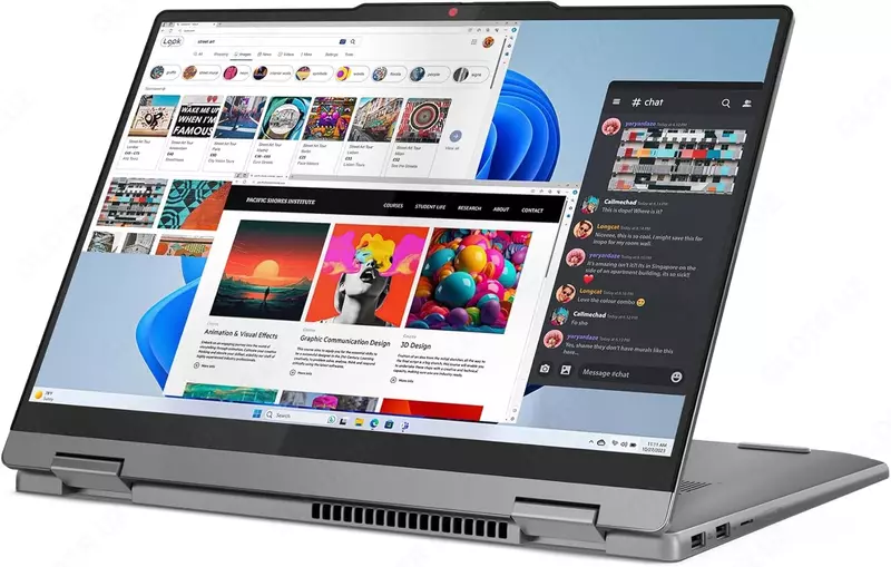 Lenovo IdeaPad 5 2-in-1 noutbuki (i7-13620H / DDR5 16GB / SSD 512GB / 14" WUXGA OLED / Sensorli ekran / 360 daraja ochiluvchi / Qalam bilan)
