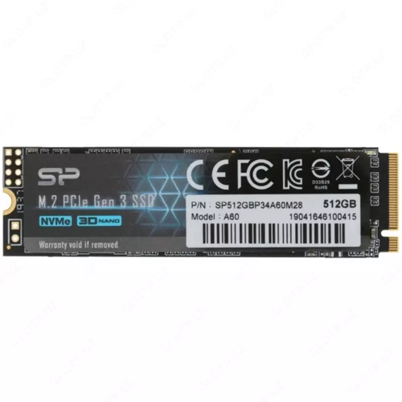 Silicon Power M.2 NVMe A60 512 GB SSD