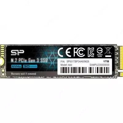 SSD Silicon Power M.2 NVMe A60 1 TB