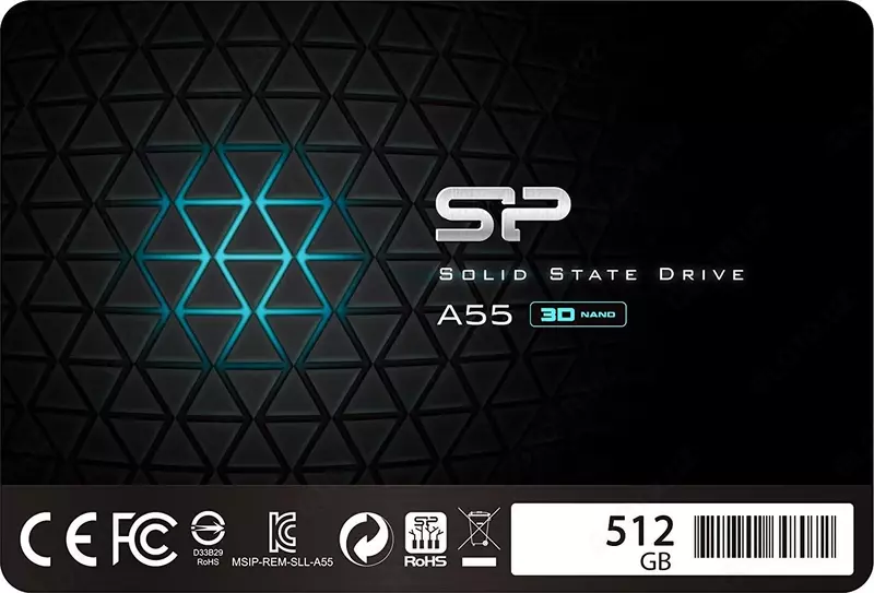 Твердотельный накопитель SSD Silicon Power A55 512GB