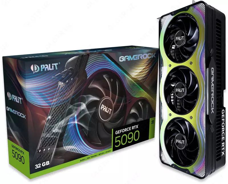 Видеокарта Palit GeForce RTX 5090 GameRock