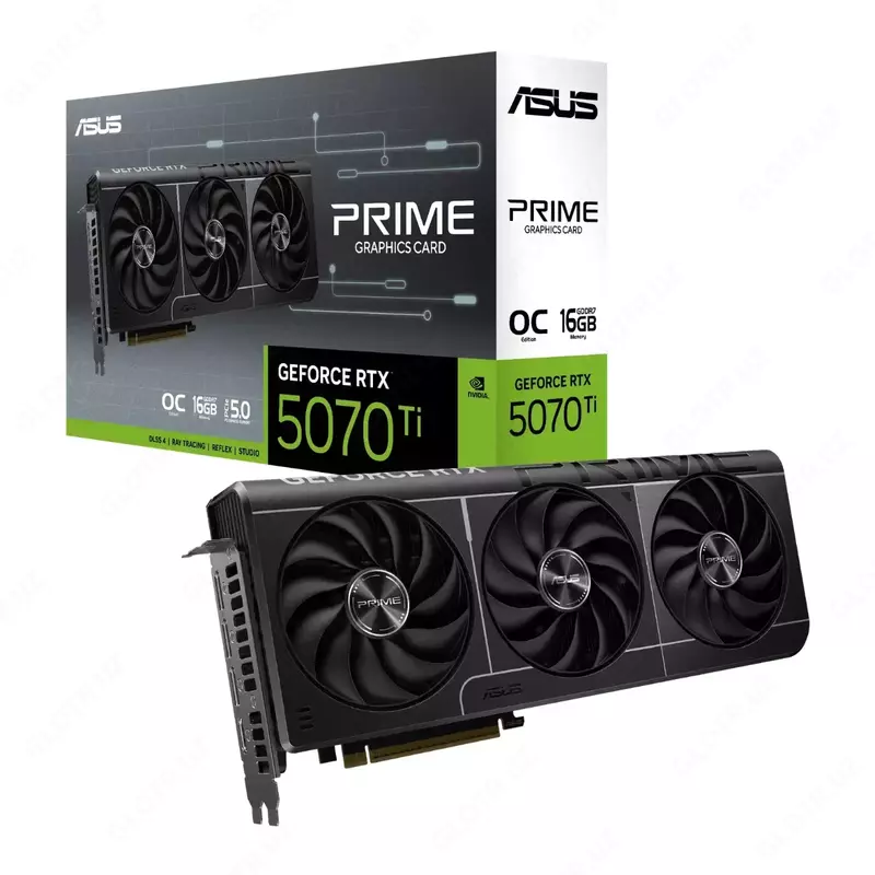 ASUS Prime GeForce RTX 5070 Ti 16GB GDDR7 video kartasi
