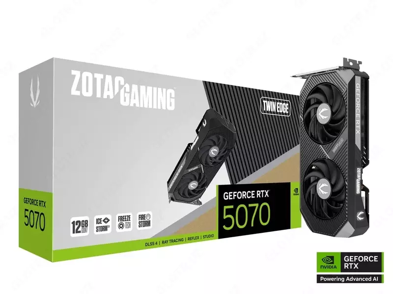 Видеокарта Zotac Gaming GeForce RTX 5070 Twin Edge 12 GB GDDR7