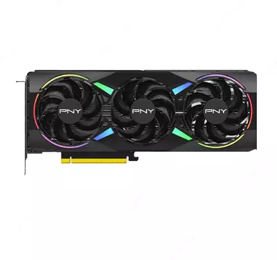 PNY GeForce RTX 5070 ARGB EPIC-X RGB OC uch ventilyatorli 12 GB GDDR7 video kartasi