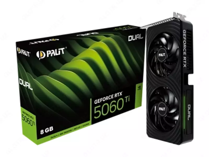 Видеокарта Palit GeForce RTX 5060 Ti Dual 8 GB GDDR7